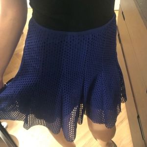 Sandro Paris blue skirt
